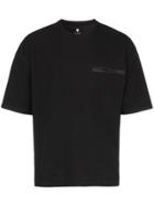Descente Allterrain Boxy Fit Knitted T-shirt - Black