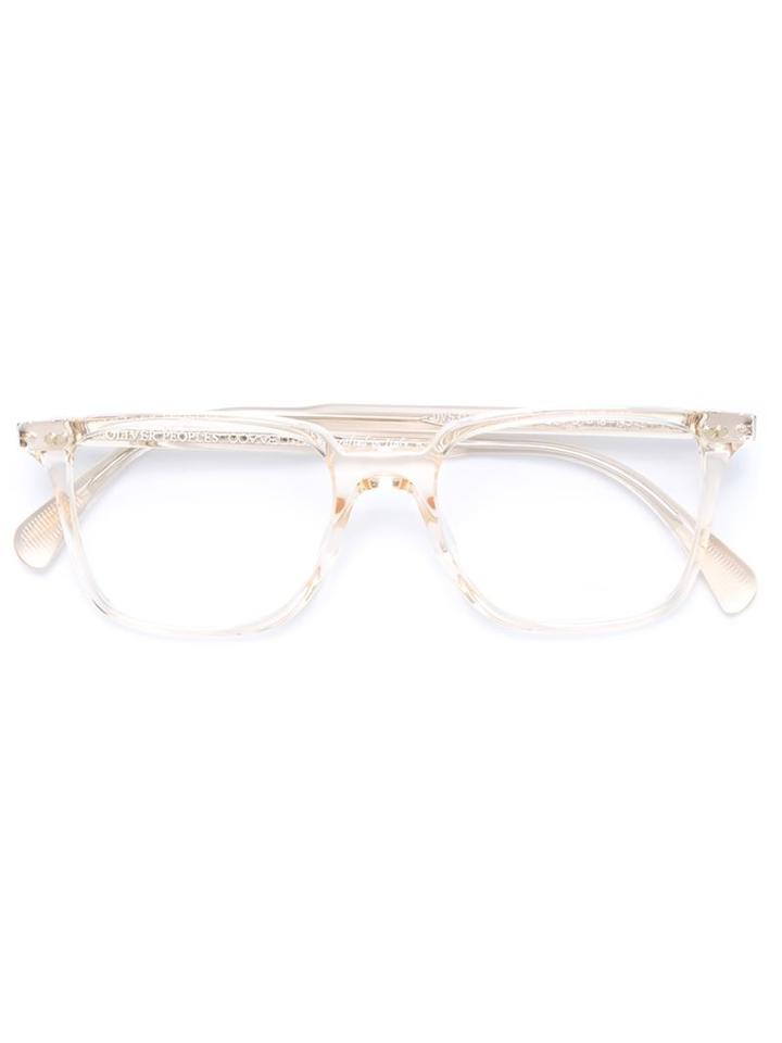 Oliver Peoples 'opll' Glasses, White, Acetate