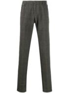 Pt01 Glen Check Trousers - Grey