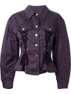 Jean Paul Gaultier Vintage Corset Jacket, Women's, Size: 44, Blue