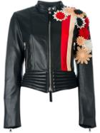Emanuel Ungaro Floral Appliqué Jacket