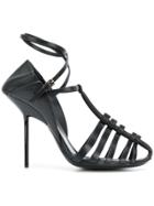 Saint Laurent Inez Sandals - Black