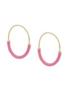 Maria Black Delicate 18 Color Pop Hoop Earrings - Gold
