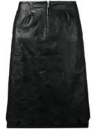 Golden Goose Deluxe Brand Fishscale Pencil Skirt - Black