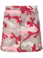 Valentino Camouflage Print Swim Shorts - Neutrals