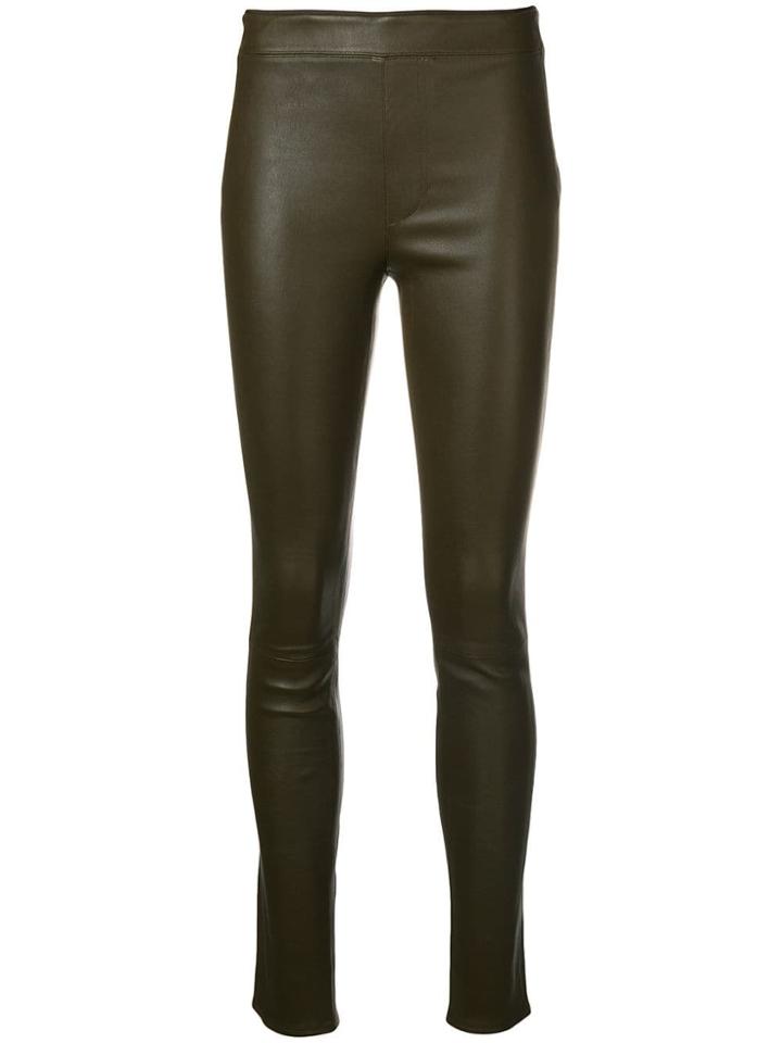 Helmut Lang Fitted Trousers - Green
