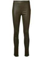 Helmut Lang Fitted Trousers - Green
