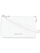 Armani Jeans - Zipped Shoulder Bag - Women - Polyurethane - One Size, White, Polyurethane
