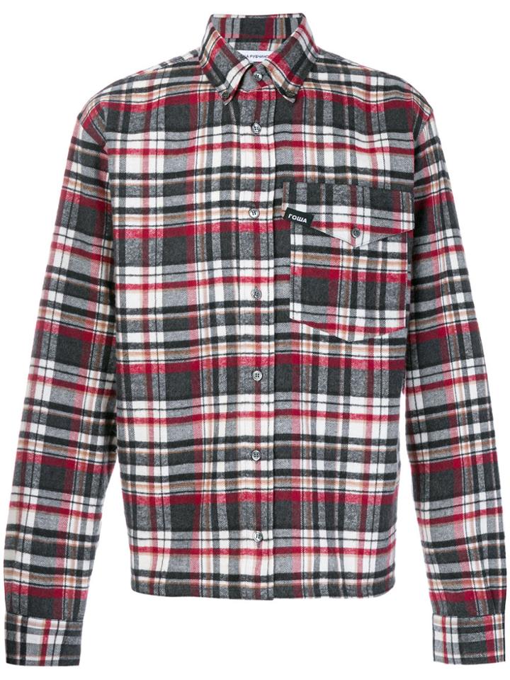 Gosha Rubchinskiy Checked Flannel Shirt - Multicolour