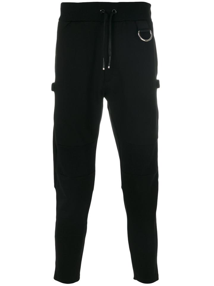 Alyx Track Pants With Silver Hardware - Black