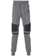 Philipp Plein Biker-style Track Pants - Grey