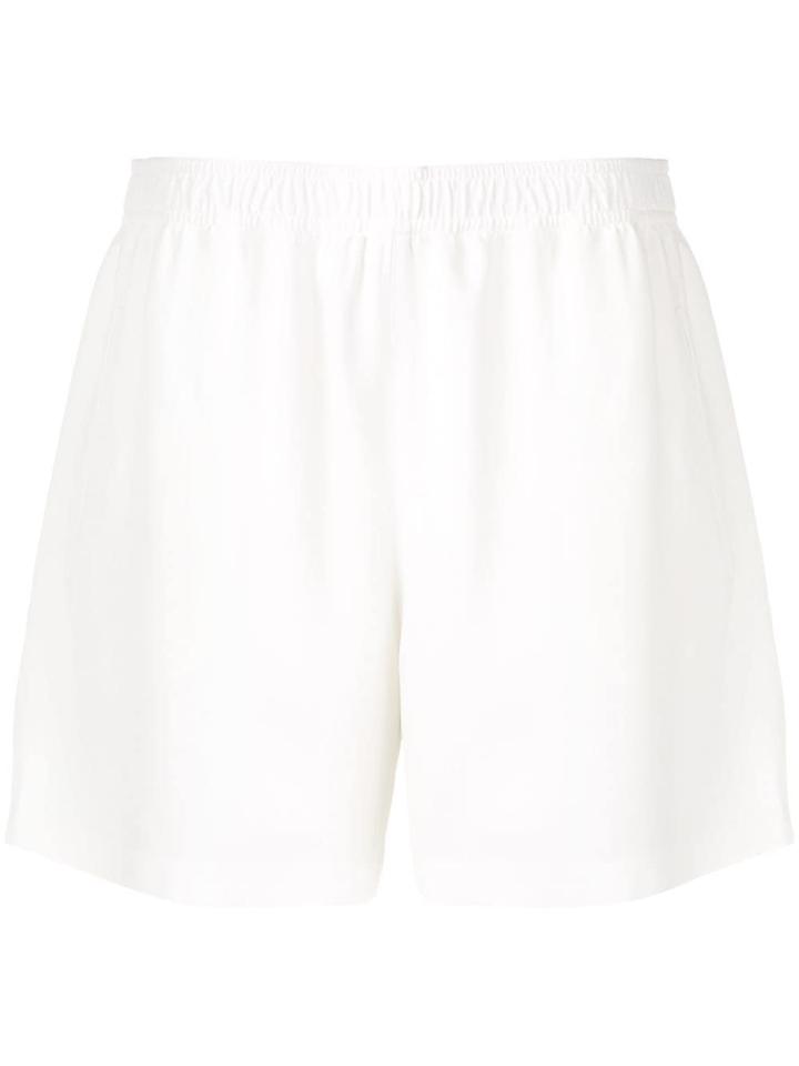 Ermanno Scervino Elasticated Waist Shorts - White