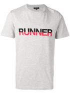 Ron Dorff Runner Print T-shirt - Grey