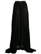 Ann Demeulemeester Front Button Skirt - Black