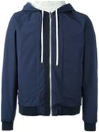 La Perla 'leisure Escape' Reversible Hooded Jacket, Men's, Size: Medium, Blue, Polyester/polyurethane