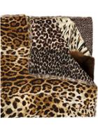 Pierre-louis Mascia Leopard Print Scarf - Brown