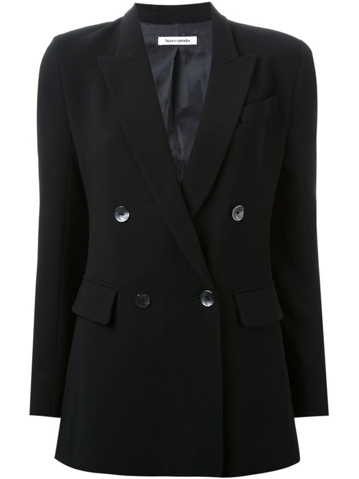 Bianca Spender Esquire Blazer, Women's, Size: 6, Black, Polyester/acetate