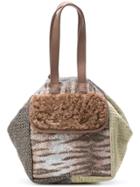 Carmina Campus Mini Bucket Bag - Metallic