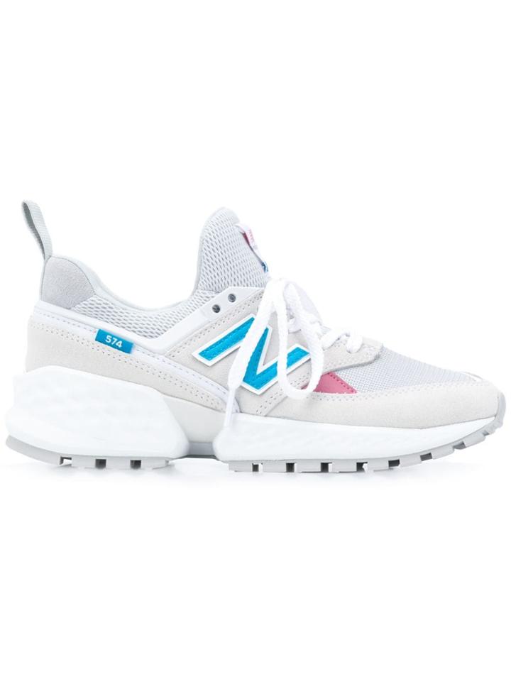 New Balance Low-top Logo Sneakers - Neutrals