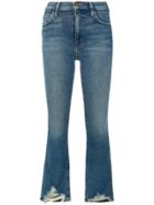 Current/elliott Flared Cropped Jeans - Blue