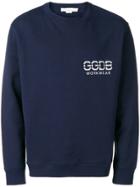 Golden Goose Deluxe Brand Branded Sweatshirt - Blue
