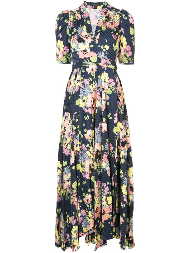Jill Stuart Rianne Floral Dress - Blue