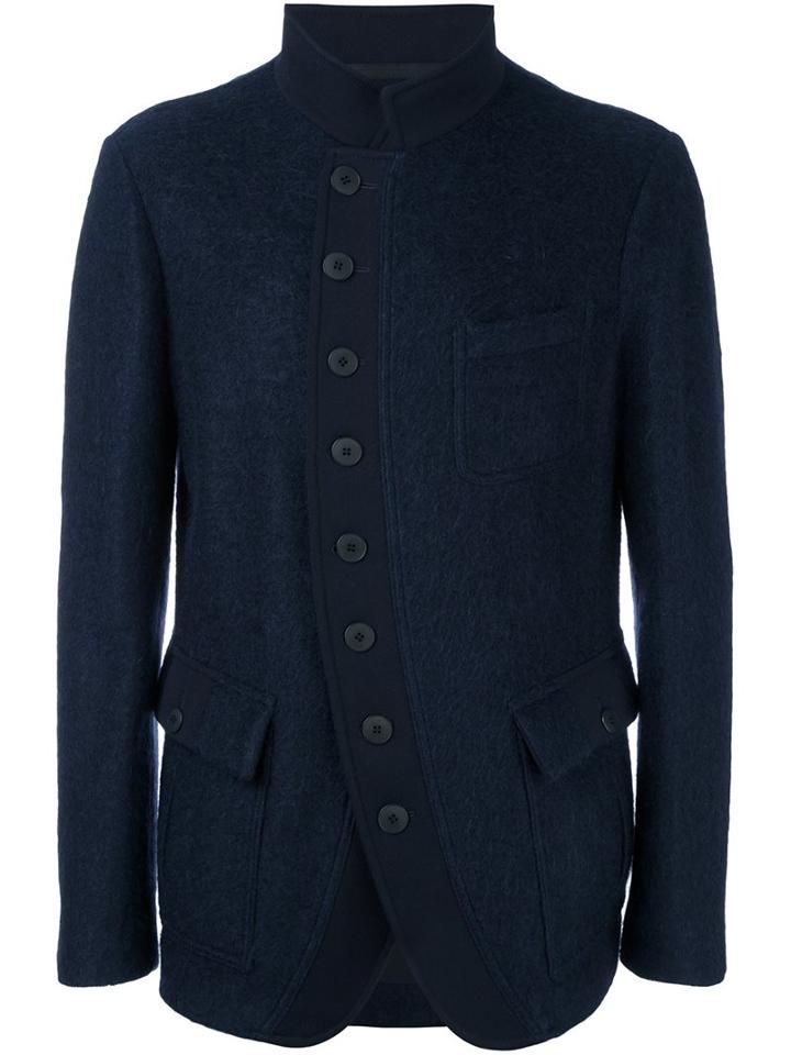 Giorgio Armani Curved Hem Blazer