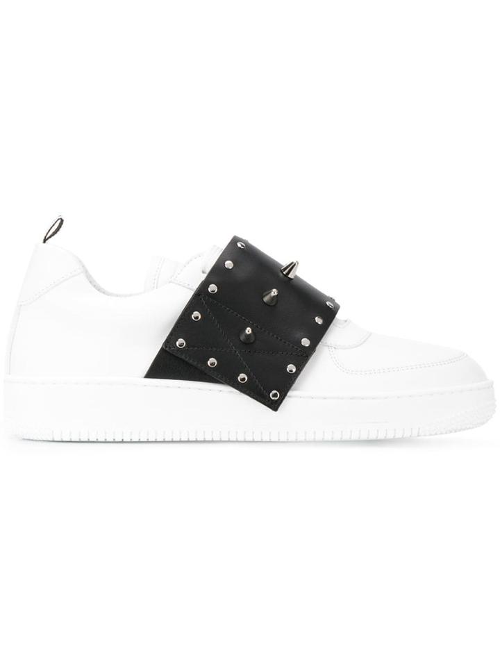 Red Valentino Red(v) Embellished Sneakers - White