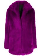 Rta Faux-fur Coat - Purple