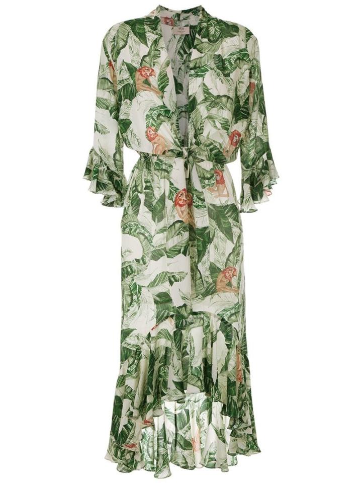 Adriana Degreas Long Sleeved Dress - Green
