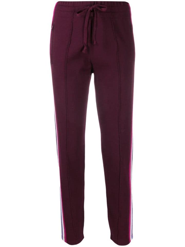 Isabel Marant Étoile Slim Fit Track Pants - Purple