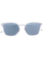 Thom Browne - Butterfly Frame Sunglasses - Unisex - Acetate/titanium - 49, Grey, Acetate/titanium