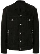 Balmain Embroidered Logo Jacket - Black
