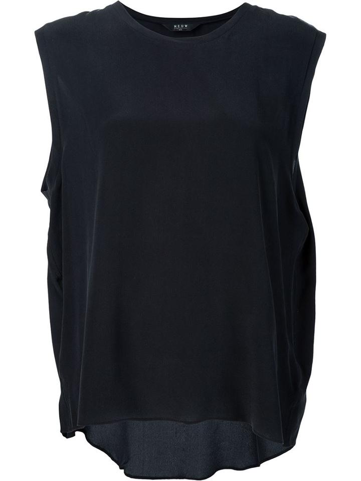 Neuw Alice Top, Women's, Size: M, Black, Silk