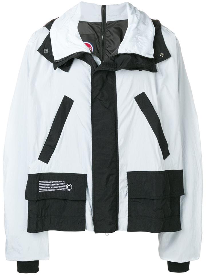 Colmar A.g.e. By Shayne Oliver Colour Block Windbreaker Jacket - Blue