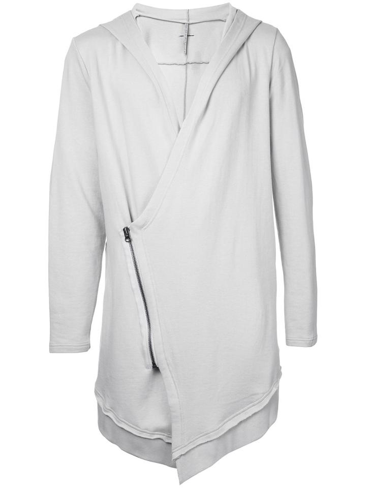 First Aid To The Injured - Talus Cardigan - Unisex - Cotton - 3, Grey, Cotton