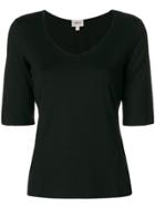 Armani Collezioni Half Sleeve T-shirt - Black