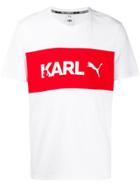 Karl Lagerfeld X Puma T-shirt - White