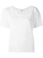 Saint Laurent Boxy T-shirt, Women's, Size: L, White, Cotton