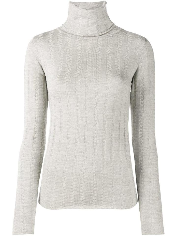 Creatures Of The Wind Roll Neck Jumper, Women's, Size: Xs, Grey, Virgin Wool