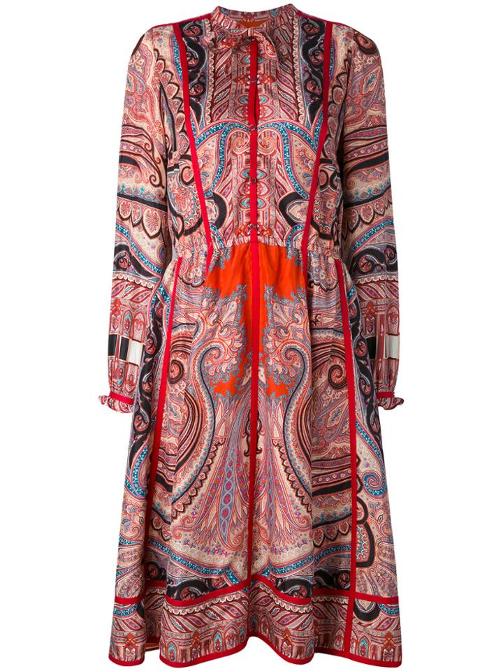Etro Paisley Shirt Dress - Multicolour