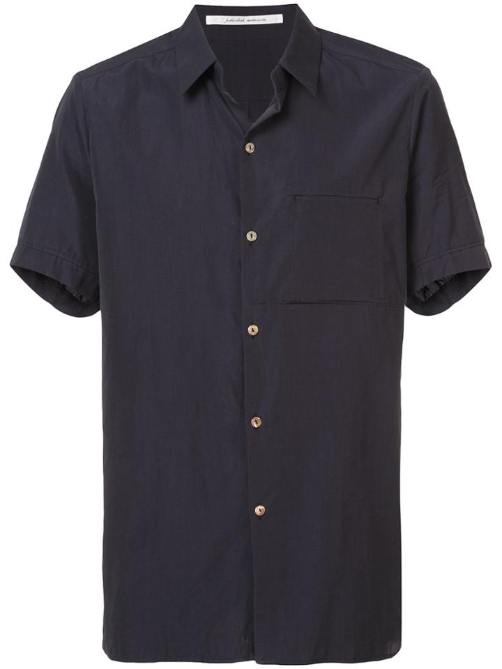 Individual Sentiments Chest Pocket Shirt - Black