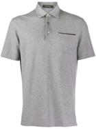 Ermenegildo Zegna Short Sleeve Polo - Grey