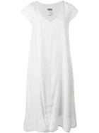 Kristensen Du Nord Shortsleeved Midi Dress, Women's, Size: 2, Nude/neutrals, Silk/cotton