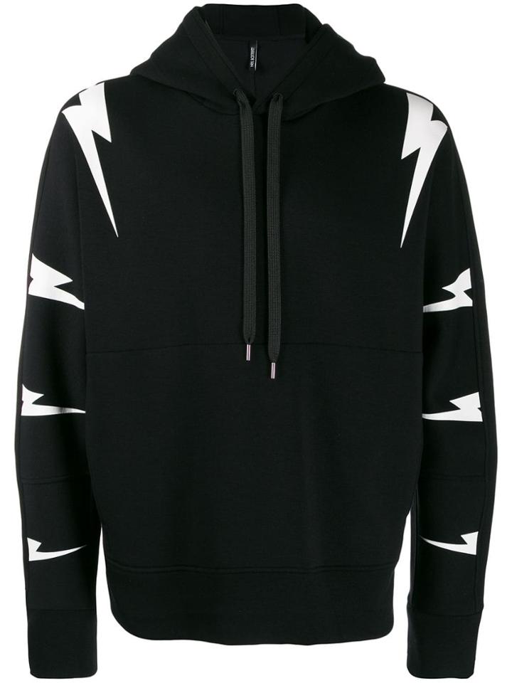 Neil Barrett Hooded Sweatshirt - Black