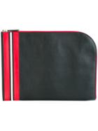 Alexander Mcqueen Striped Clutch