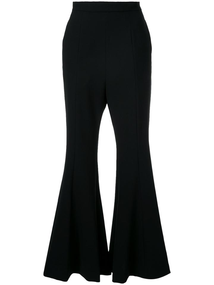 G.v.g.v. Cady Flared Trousers - Black