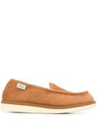 Suicoke Ribbed Style Loafers - Brown