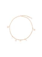 Shay 18kt Rose Gold And Diamond Love Anklet
