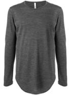 Attachment Long-sleeved T-shirt - Grey